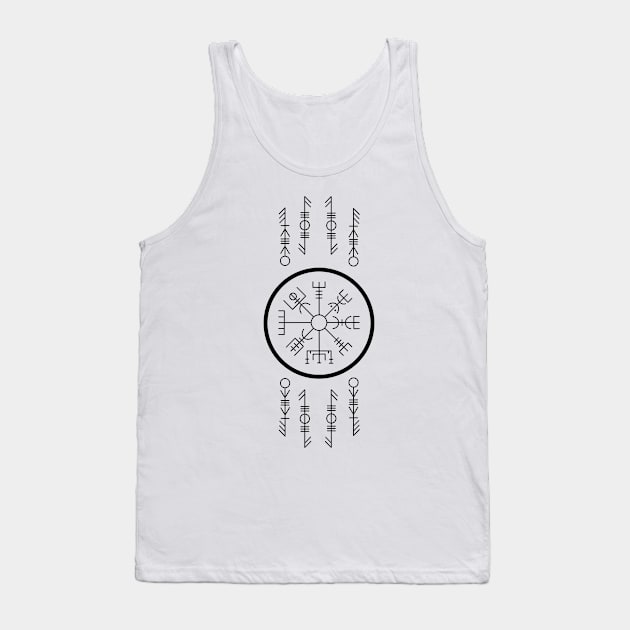 Compass Tank Top by JixelPatterns